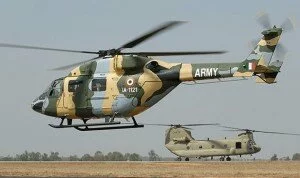 baf helicopter crashes 300x178 BSF helicopter crashes in Raipur, 3 injured