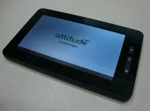 Attitude Daksha tablet 300x223 Attitude Daksha tablet introduces at low cost of Rs 5,399