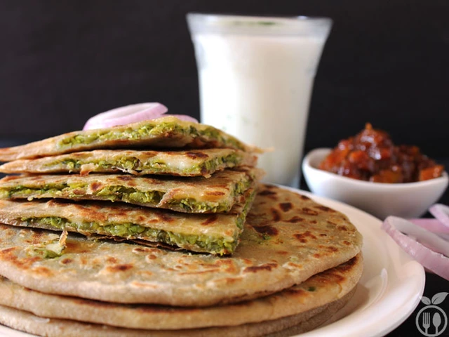 What is the difference between a paratha and a tortilla?