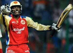 chris gayle 300x220 Chris Gayle signed by RCB for two IPL seasons