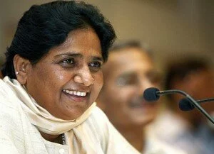 mayawati 3 300x217 Mayawati celebrate her 56th birthday with party workers