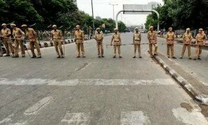 Trade Unions Strike 300x181 Trade unions calls strike, Banking, transport affected allover India