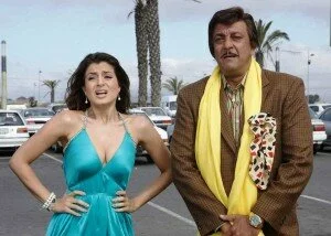 ameesha patel sanjay dutt 300x214 Did Sanjay Dutt misbehave with Ameesha Patel!