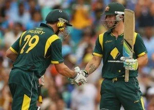 india vs australia 300x214 India vs Australia live: Australia 220/7, Zaheer not playing