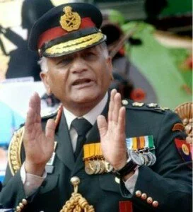 General VK 273x300 General VK Singh seeks time to meet PM and AK Antony