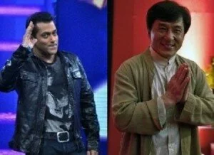 salman khan jackie chan 300x218 Salman Khan, Jackie Chan and Kamal Hassan set to work together