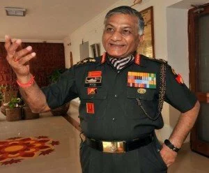 vk singh 300x248 Army Chief VK Singh names Lt Gen (retd) Tejinder Singh in army bribe case