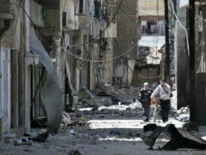 Syria suicide blast 300x225 Around nine people killed in Syria suicide blast in Damascus