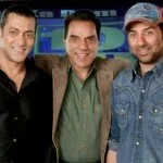 Salman Khan and Dharmendra 150x150 Is Salman Khan played advisor to Dharmendra!