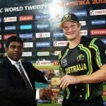 Australian Cricketer Shane Watson 150x150 ICC World Twenty20: Australia beats India by 9 wickets