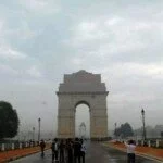 Delhi 150x150 Cloudy day in Delhi, rain likely