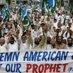 Innocence of Muslims Protest 150x150 Pakistan blocks cell phones on prophet protest day