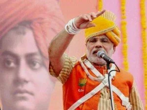 Narendra Modi 300x224 Gujarat Election Results: Naremdra Modi hits Hat trick in Gujarat