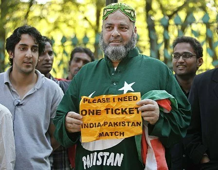 Pakistan fan India v Pakistan Twenty20: First Twenty20 Preview