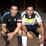 Raj Kundra with Abhishek Bachchan 150x150 Raj Kundra’s bond with actor Abhishek Bachchan over football