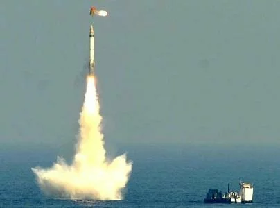 K 15 missile jan28 India successfully test fires underwater missile, K 15