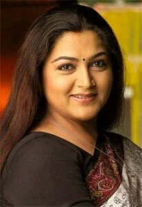 Khushboo feb7 206x300 DMK Succession War: Stones, footwear throw at actress Khushboo, House vandalised