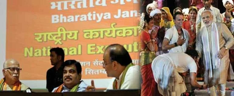 Modi BJP Conclave march2 BJP21st century: Rajnath at BJP Conclave, Modi star of the show 