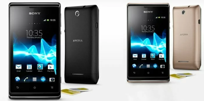 Sony Xperia E and E Dual Smartphones march27 Sony Xperia E Smartphones available online with Dual SIM variant
