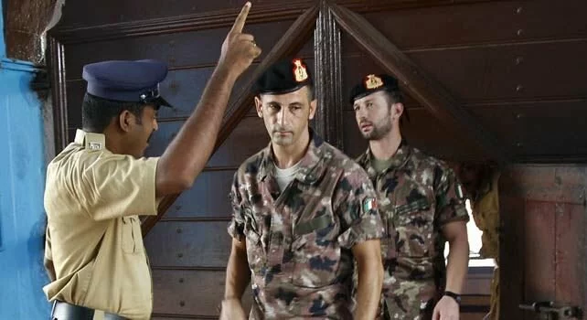 Italian Marines Kerala Fishermen Case April2 Italian Marines row: Ban on Mancini lifts, Marines face death in India